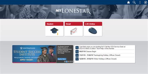 Click the Class Login link in the menu at the top of the page. . My lonestar edu